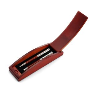 Schreibset aus Holz mit individueller Veredelung für Ihr Marketing